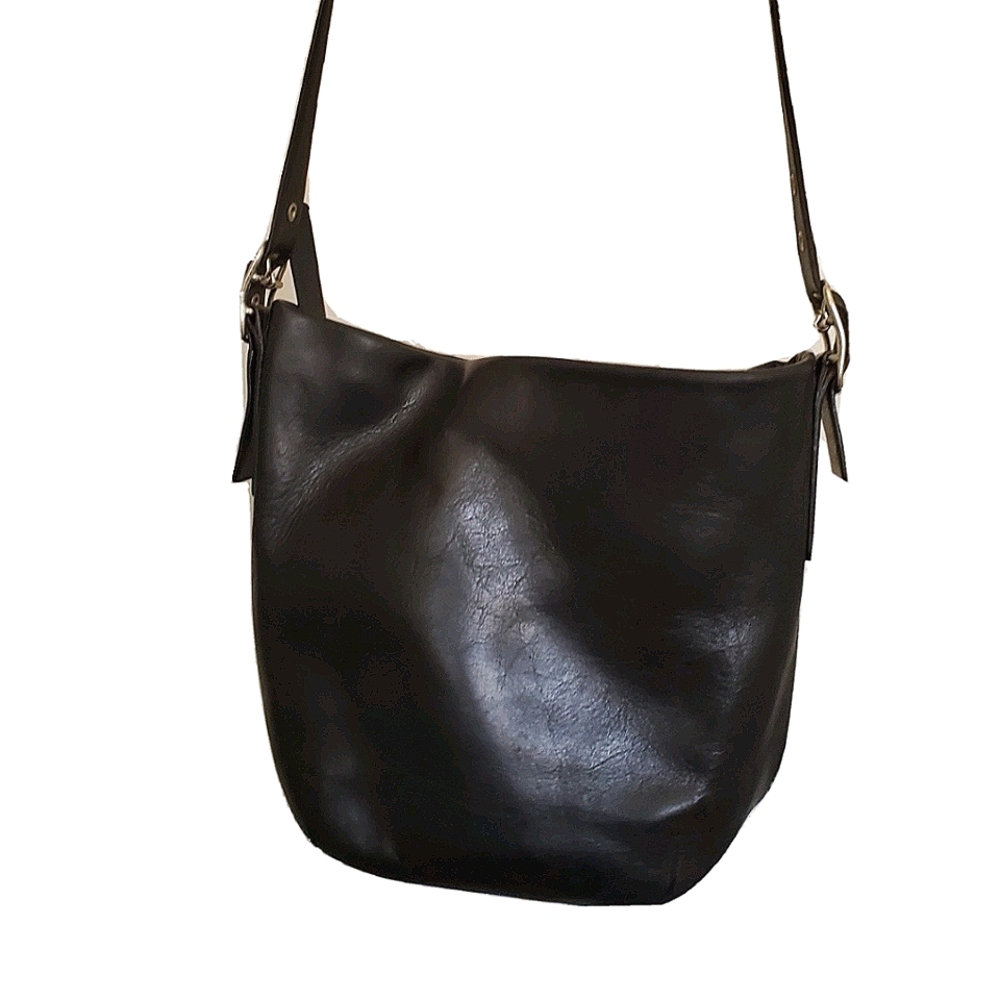 Coach 9186 Shoulder bucket Bag genuine leather 90s